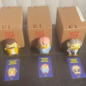 POP MART Duckoo Music Festival Series Sealed Confirmed Blind Box Set of 3